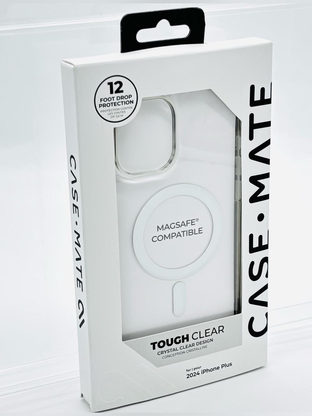 Case Mate Tough Clear iPhone 16 Plus MagSafe Case Crystal Clear 12 Ft Drop New